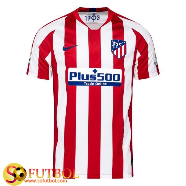 Camiseta Futbol Atletico Madrid Primera 2019/20 Camiseta Futbol Atletico Madrid Primera 2019/20