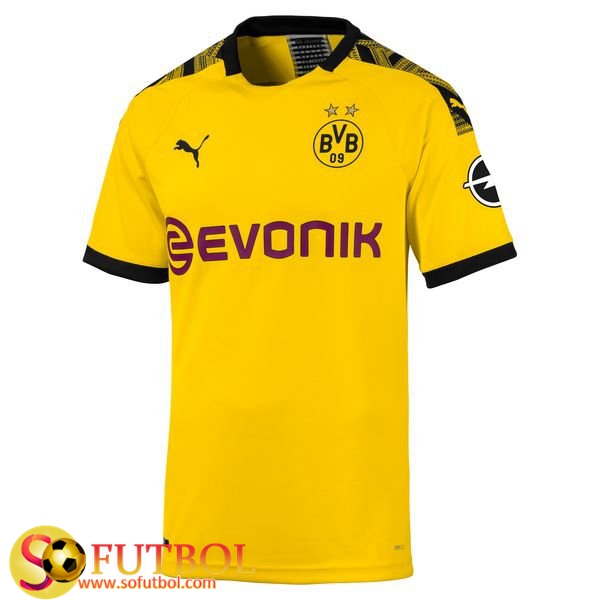 Camiseta Futbol Dortmund BVB Primera 2019/20 Camiseta Futbol Dortmund BVB Primera 2019/20