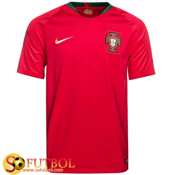 Camiseta Futbol Portugal Primera UEFA Euro 2020 Calificador