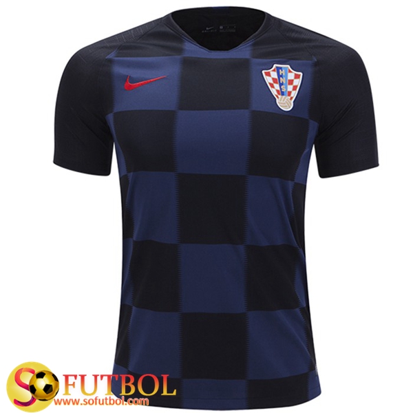 Camiseta Futbol Croacia Segunda UEFA Euro 2020 Calificador