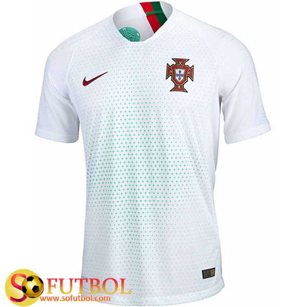 Camiseta Futbol Portugal Segunda UEFA Euro 2020 Calificador