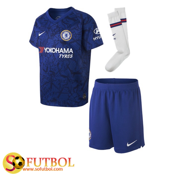 Camiseta + Pantalones FC Chelsea Niños Primera 2019/20