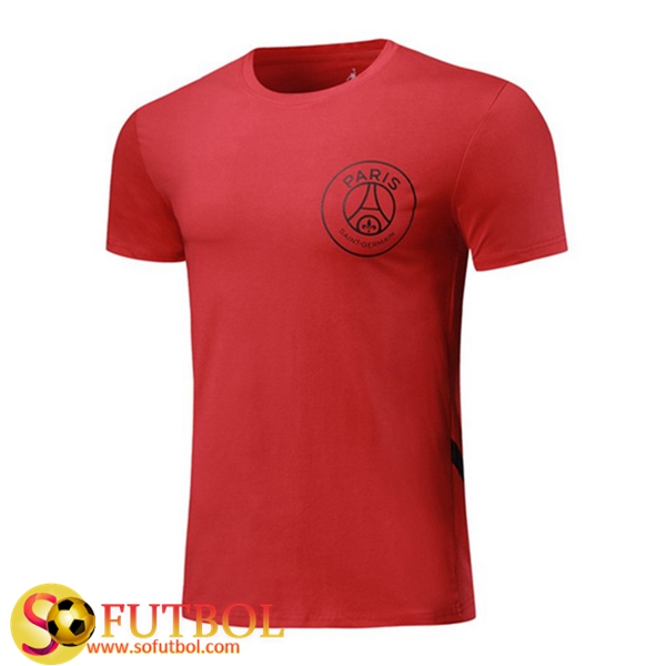 Camiseta psg sales jordan roja