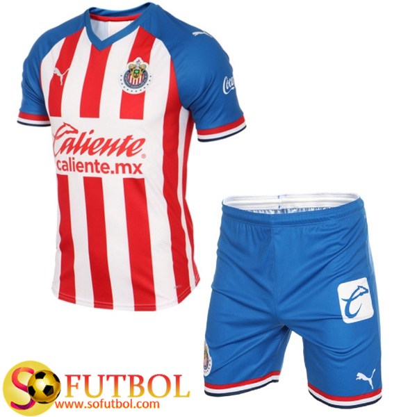 Camiseta Futbol CD Guadalajara Ninos Primera 2019/20
