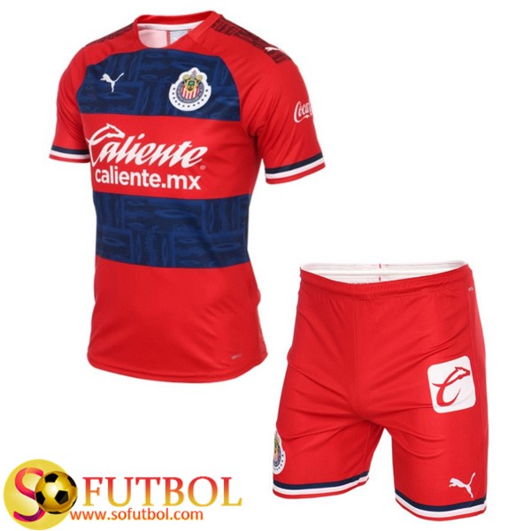 Camiseta Futbol CD Guadalajara Ninos Segunda 2019/20