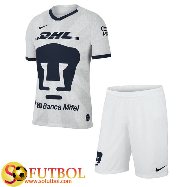 Camiseta Futbol Pumas UNAM Ninos Primera 2019/20