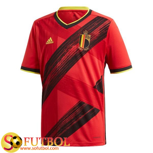 Camiseta Futbol Belgica Primera UEFA Euro 2020