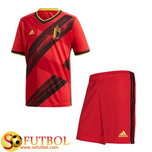 Camiseta Futbol Belgica Ninos Primera 2020/21