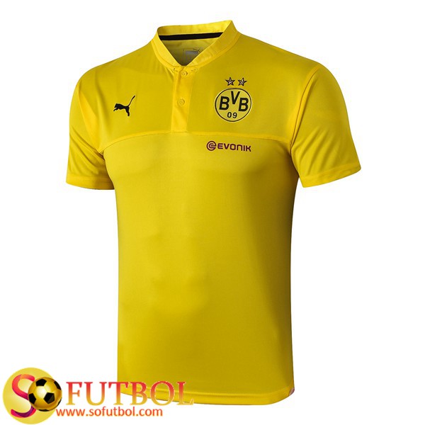 Polo Futbol Dortmund BVB Amarillo 2019/2020