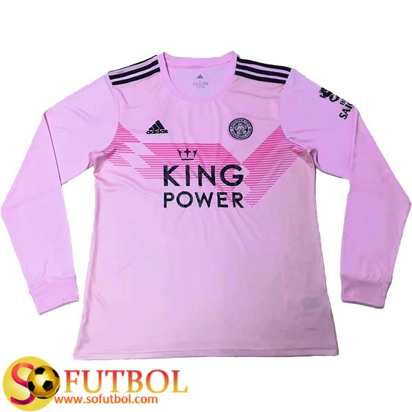 Estrecho de Bering combinación ladrar AAA + calidad tailandesa | Camiseta de Leicester City Segunda Manga Larga  2019 20