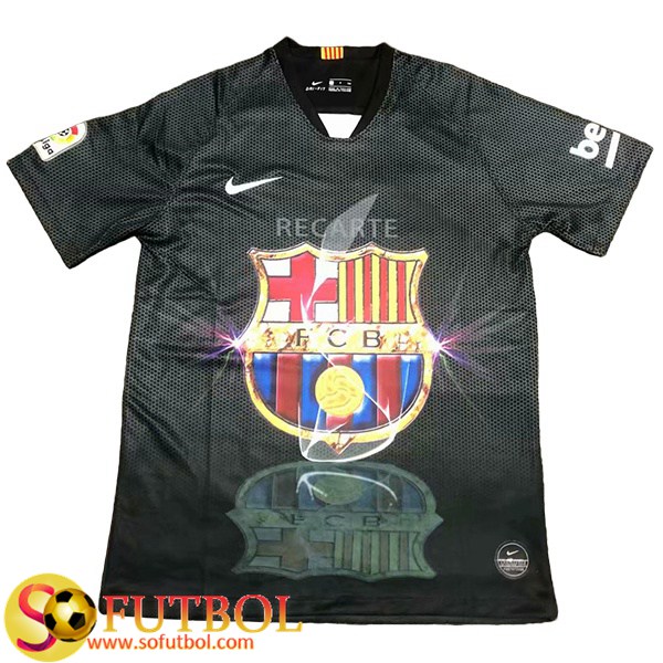 Camiseta Futbol FC Barcelona Version Classique Negro 2019/20