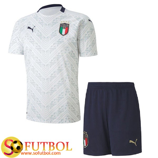 Camiseta Futbol Italia Ninos Segunda 2020/21