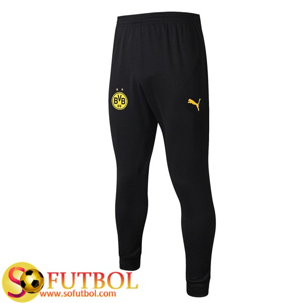 Pantalones Entrenamiento Dortmund BVB Negro Amarillo 2019/20