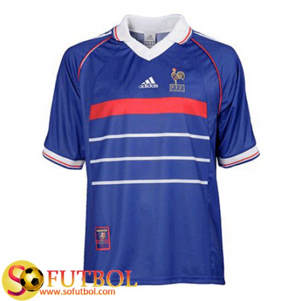 Camiseta Futbol Francia Primera 1998