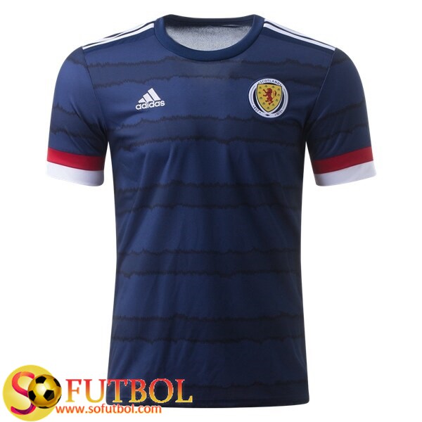 Camiseta Futbol Escocia Primera UEFA Euro 2020