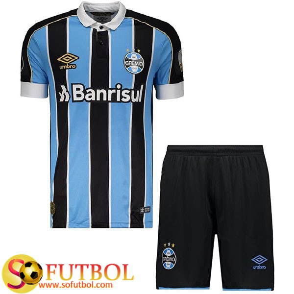 Camiseta + Pantalones Grêmio Ninos Primera 2019/20