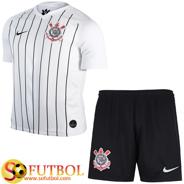 Camiseta + Pantalones Corinthians Ninos Primera 2019/20
