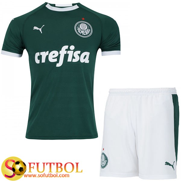Camiseta + Pantalones Palmeiras Ninos Primera 2019/20