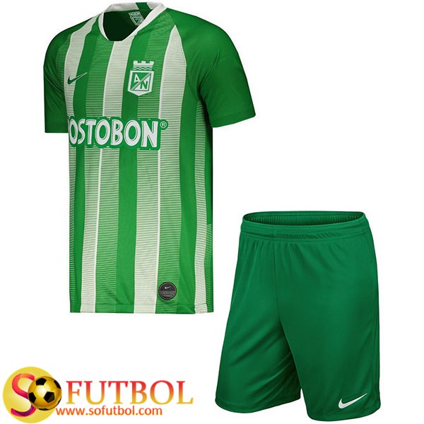 Replicas Exactas | + Pantalones Atlético Nacional Ninos Primera 20