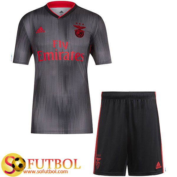 Camiseta + Pantalones S.L Benfica Ninos Segunda 2019/20