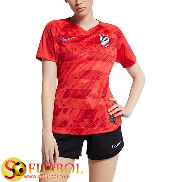 Camiseta Futbol Estados Unidos Mujer Segunda Copa Mundial 2019
