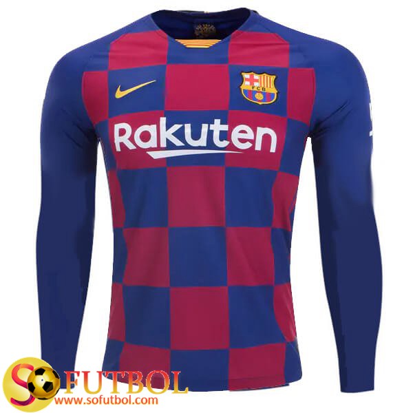 Camiseta Futbol FC Barcelona Primera Manga Larga 2019/20