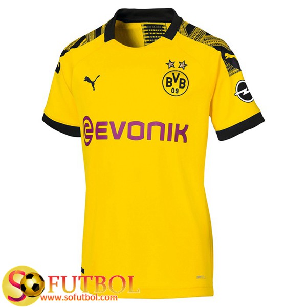 Camiseta Futbol Dortmund BVB Mujer Primera 2019/20