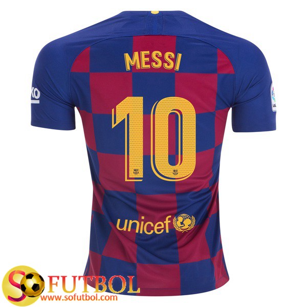 Camiseta Futbol FC Barcelona (MESSI 10) Primera 2019/20