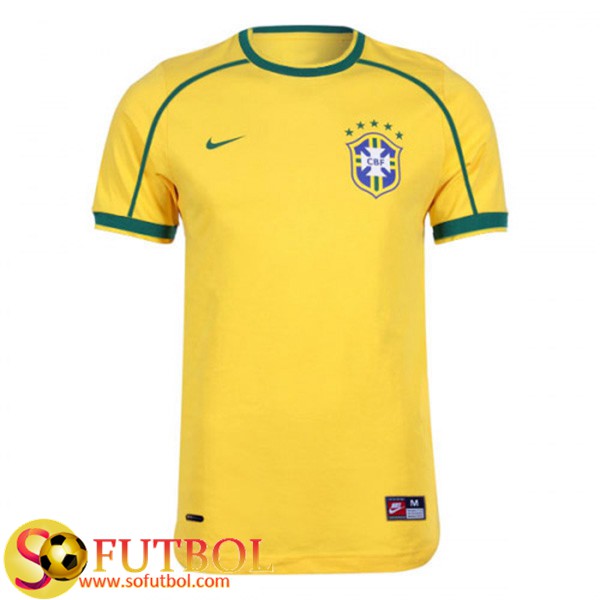 Camiseta Futbol Brasil Primera 1998/2000