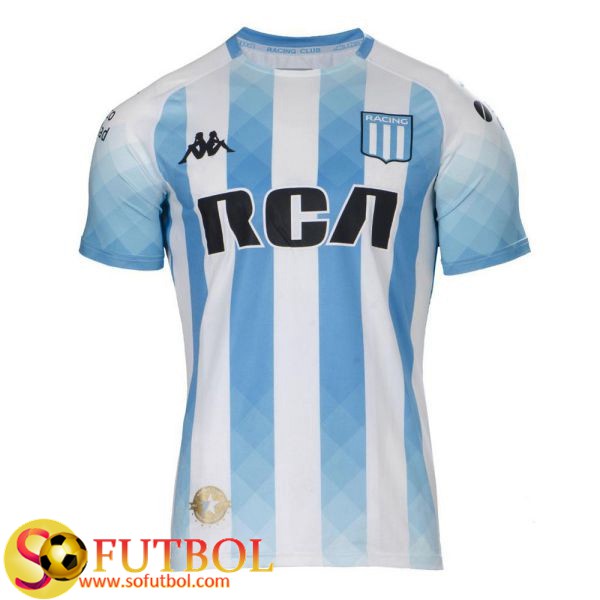 Camiseta Futbol Racing Club de Avellaneda Primera 2019/20