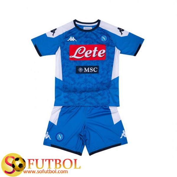 Camiseta Futbol SSC Napoli Ninos Primera 2019/20
