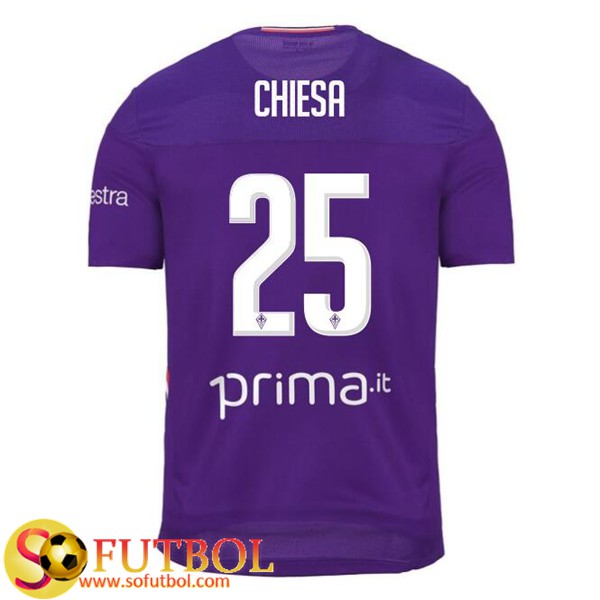 Camiseta Futbol ACF Fiorentina (CHIESA 25) Primera 2019/20