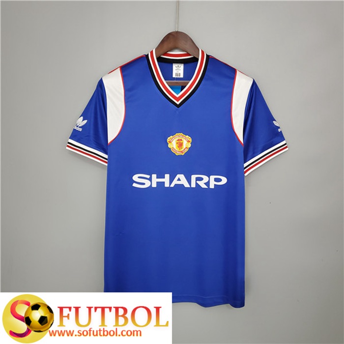 Camiseta Futbol Manchester United Retro Alternativo 1985/1986