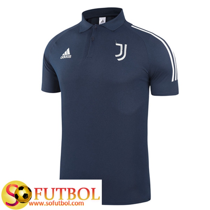 Camiseta Polo Futbol Juventus Marin Azul 2021/2022
