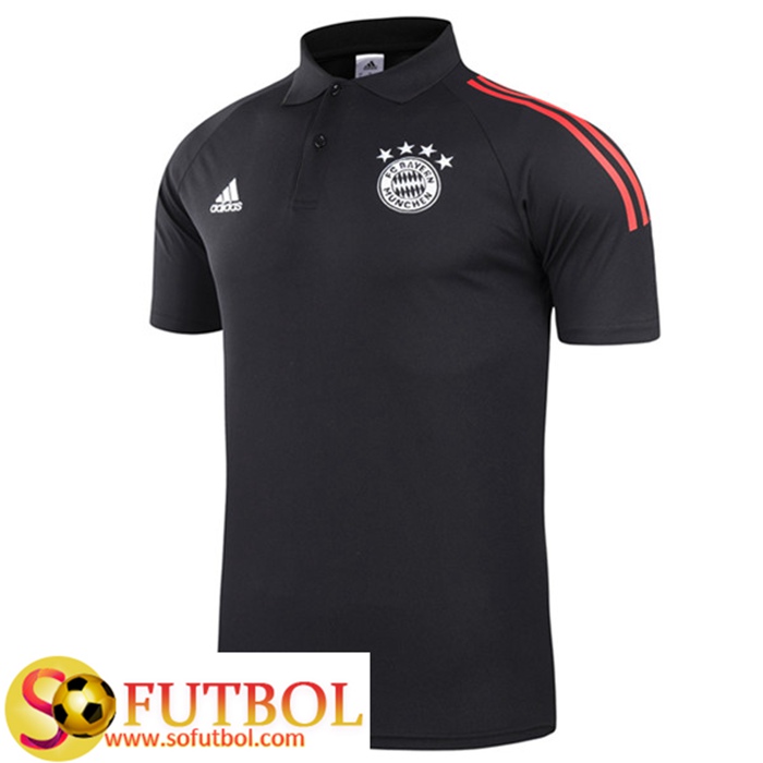 Camiseta Polo Futbol Bayern Munich Rojo 2021/2022