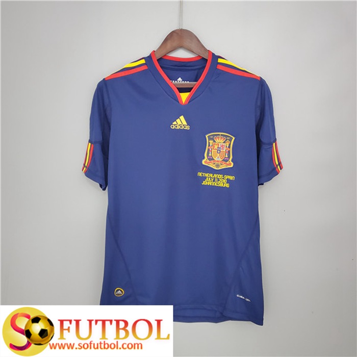 Camiseta Futbol España Retro Alternativo 2010