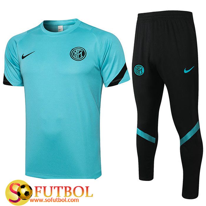 Camiseta Polo Inter Milan + Pantalones Azul 2021/2022