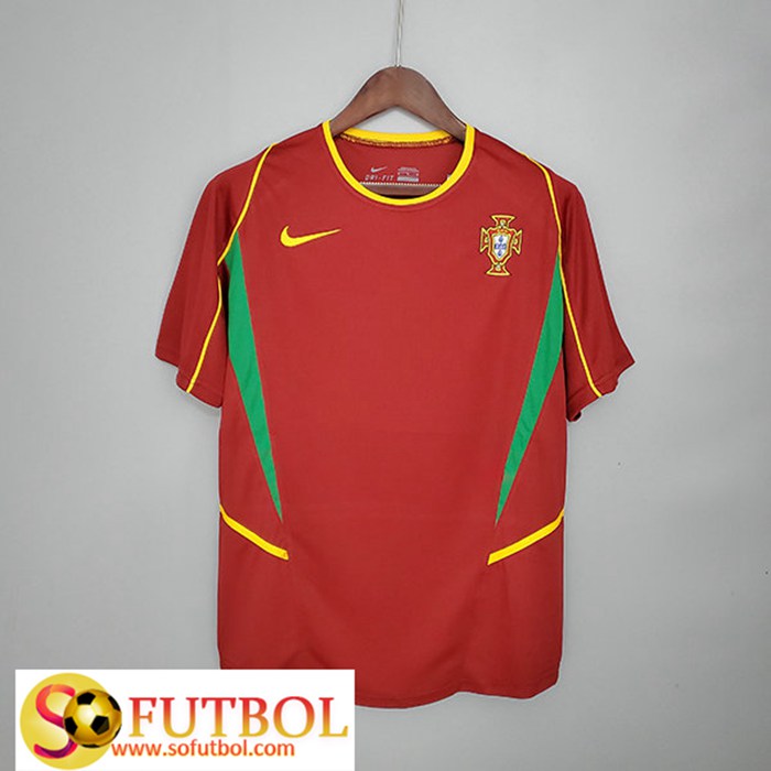 Camiseta Futbol Portugal Retro Titular 2002