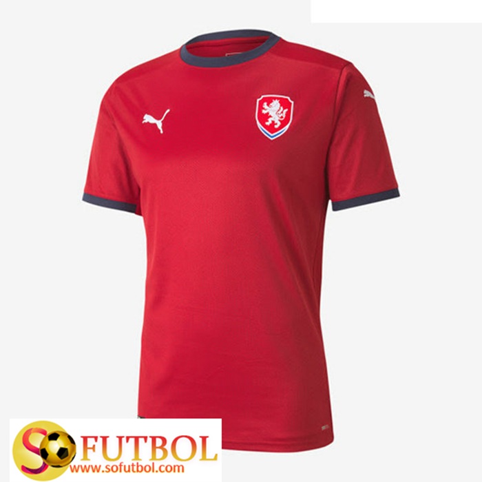Camiseta Futbol República Checa Titular 2021/2022 Camiseta Futbol República Checa Titular 2021/2022