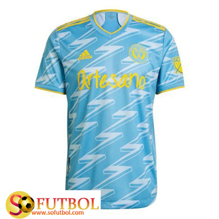 Camiseta Futbol Creme Philadelphia Alternativo 2021/2022 Camiseta Futbol Creme Philadelphia Alternativo 2021/2022