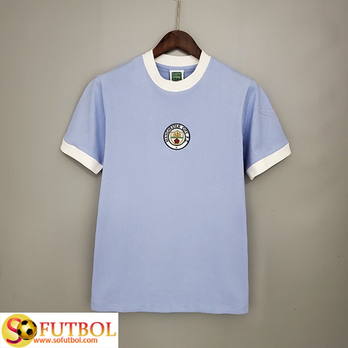 Camiseta Futbol Manchester City Retro Titular 1972