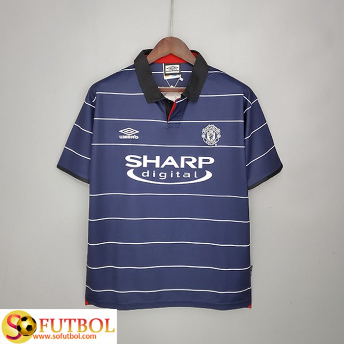 Camiseta Futbol Manchester United Retro Alternativo 1999/2000