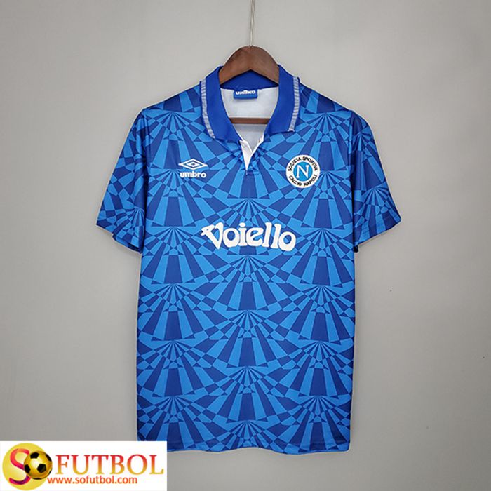 Camiseta Futbol SSC Napoli Retro Titular 1991/1993