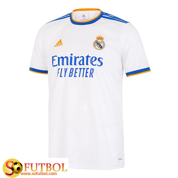Camiseta Futbol Real Madrid Titular 2021/2022 Camiseta Futbol Real Madrid Titular 2021/2022
