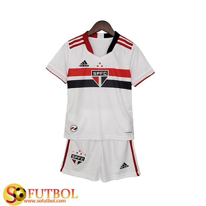 Camiseta Futbol Sao Paulo Ninos Titular 2021/2022