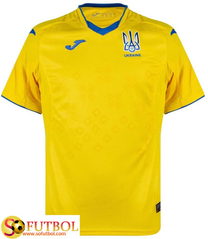 Camiseta Futbol Ucraina Titular UEFA Euro 2020
