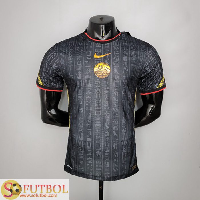Camiseta Entrenamiento Argelia Player Version Negro 2021/2022 Camiseta Entrenamiento Argelia Player Version Negro 2021/2022