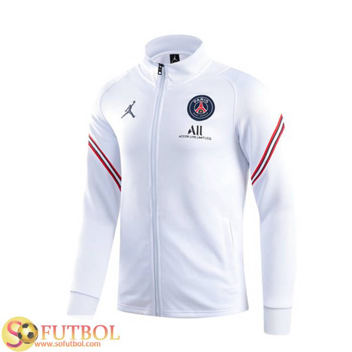chaqueta psg blanca
