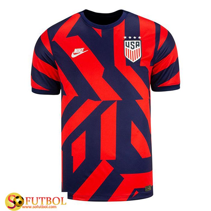 Camiseta Futbol Estados Unidos Alternativo 2021