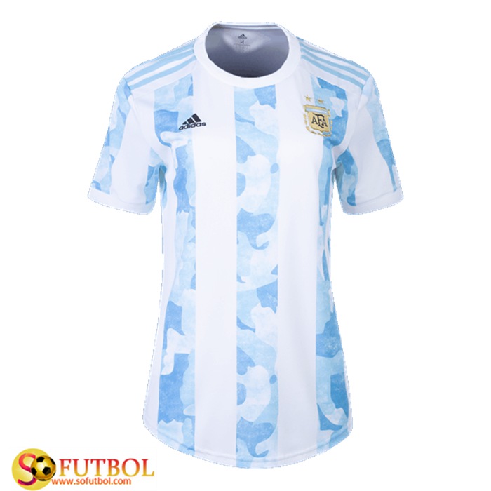 Camiseta Futbol Argentina Mujer Titular 2021/2022 Camiseta Futbol Argentina Mujer Titular 2021/2022